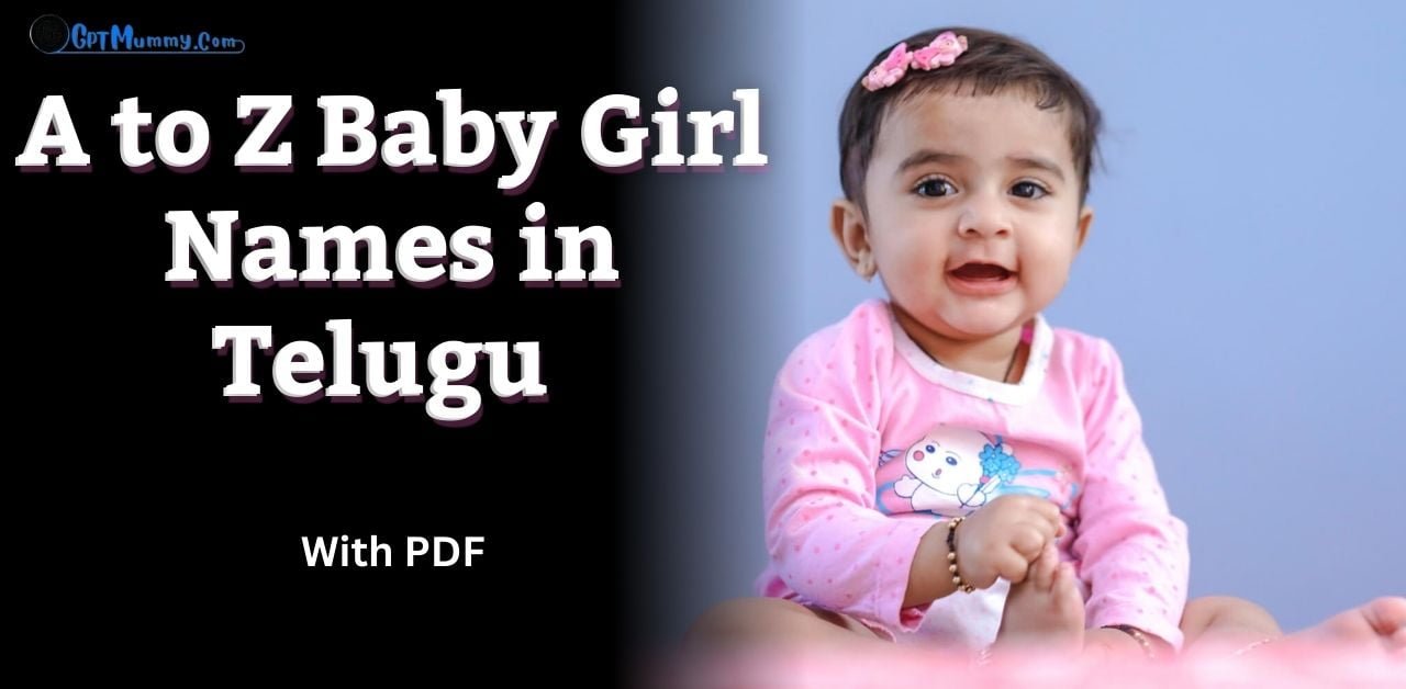 A to Z Baby Girl Names in Telugu Pdf