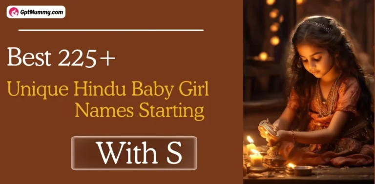 225+ Unique Hindu Baby Girl Names Starting With S