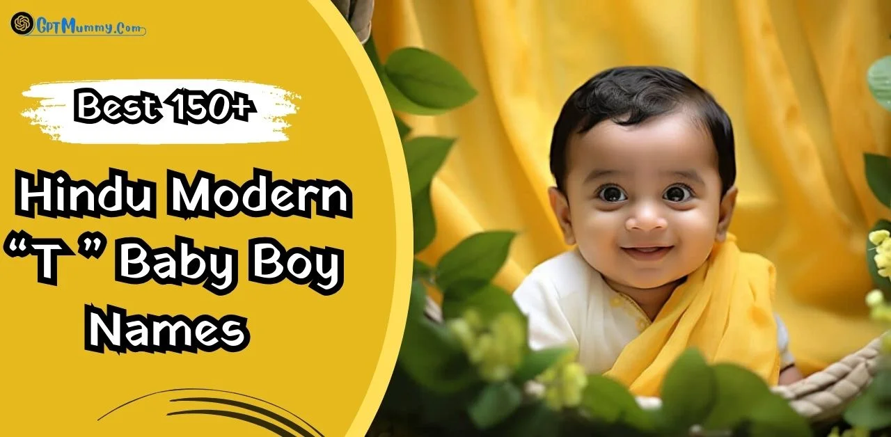 Best 150+ T Baby Boy Names Hindu Modern With PDF