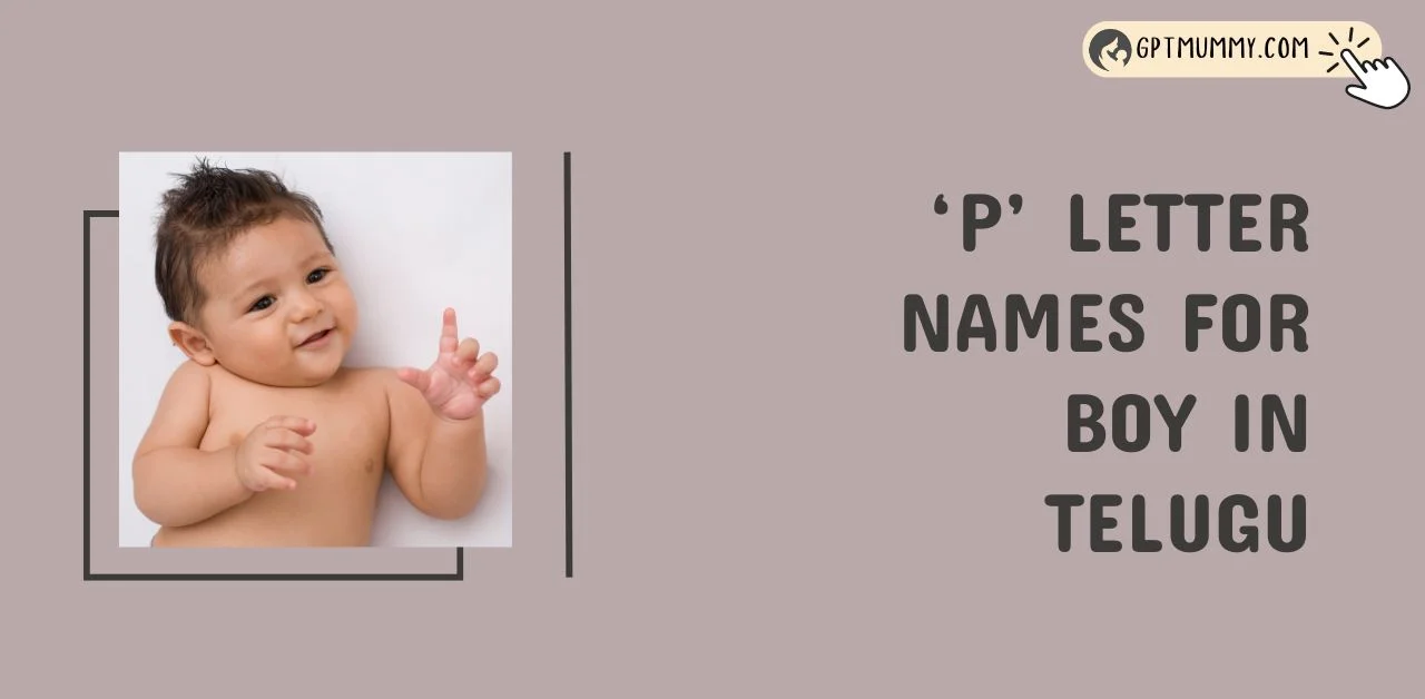 P Letter Names For Boy In Telugu