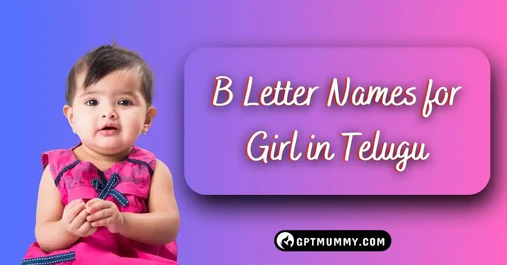 Beautiful 200+  ᐅ B letter names for girl in Telugu