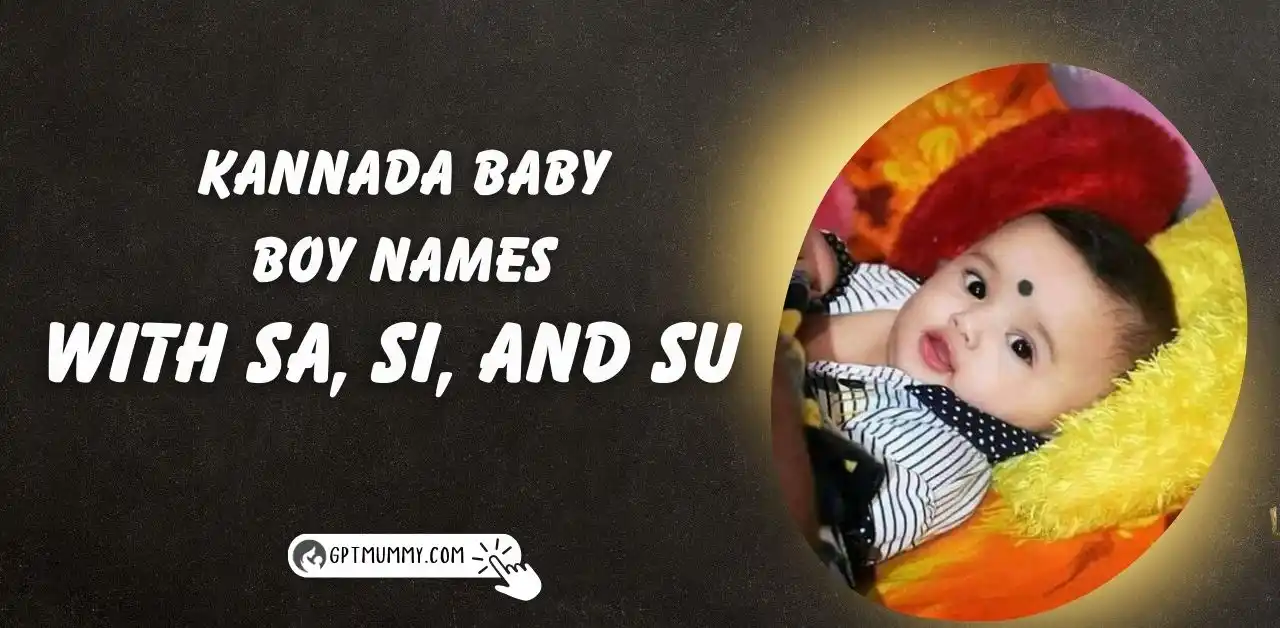 Sa, Si, Su Boy Names in Kannada