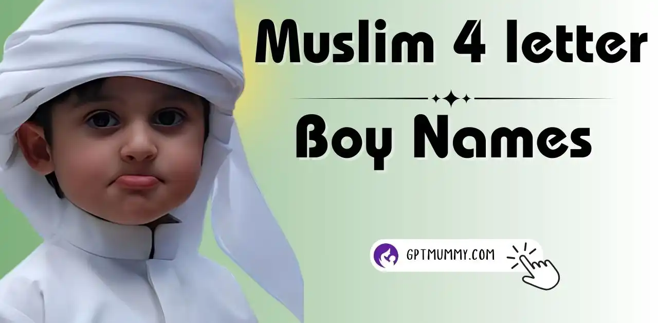 4 letter boy names Muslim