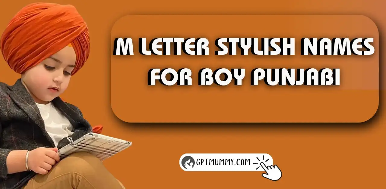 M Letter Stylish Names for Boy Punjabi