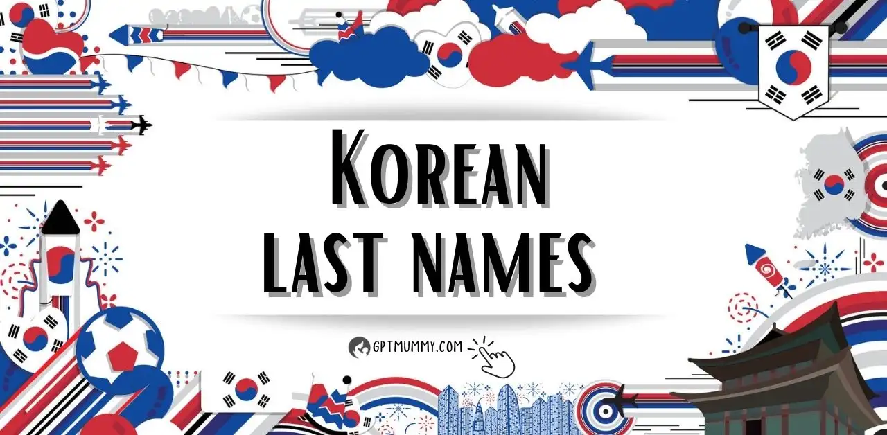 Top 180 Korean Last Names Or Surnames With Meanings