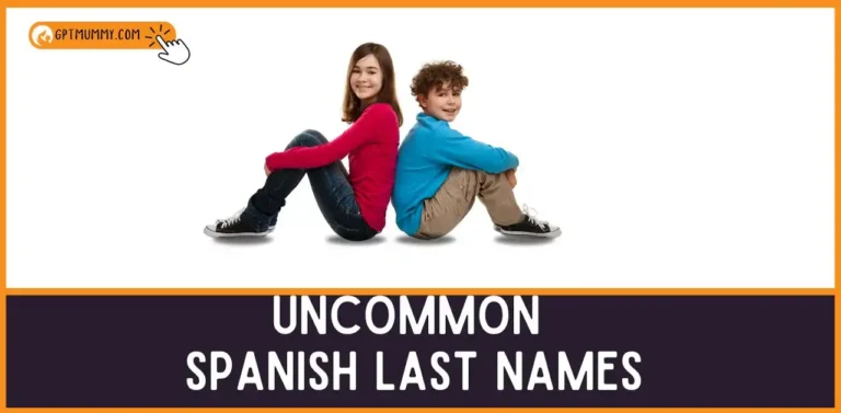 Uncommon Spanish Last Names