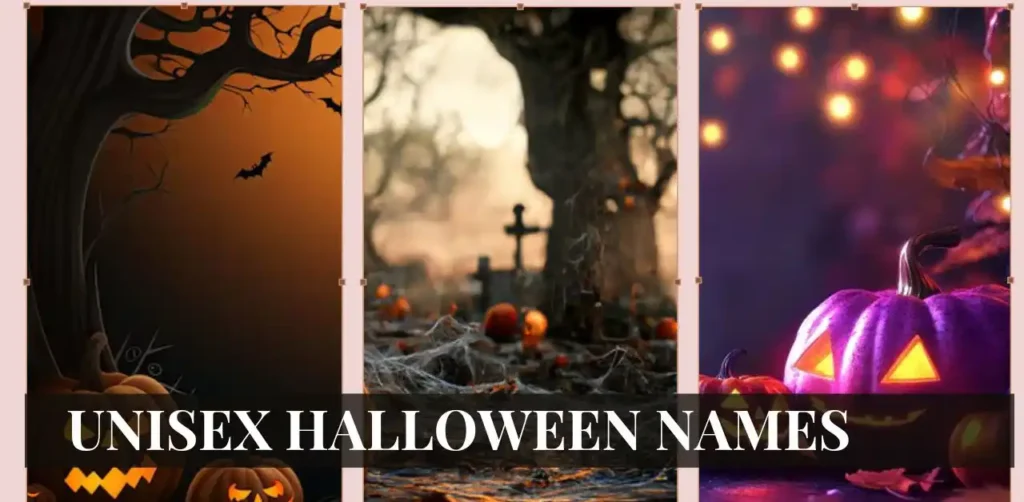 55 Unisex Halloween Names with Full of Magic and Mystery