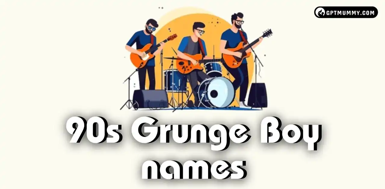 90s Grunge Boy Names : The Grunge Vibes