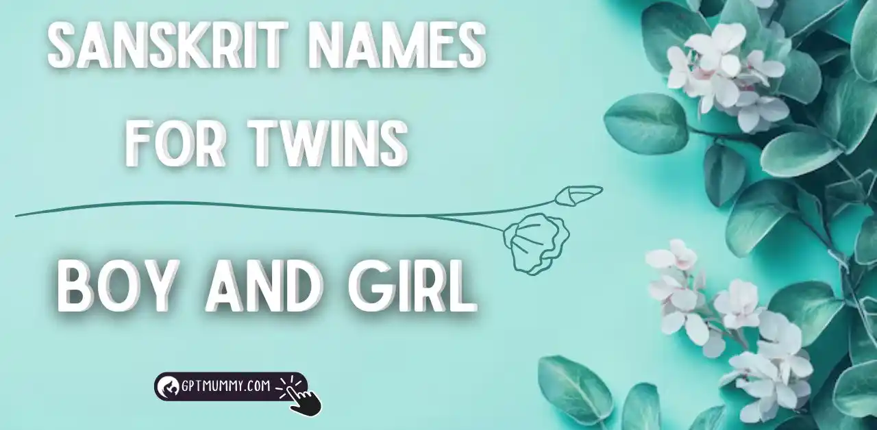 sanskrit names for twins boy and girl