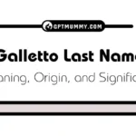 Galletto Last Name Origin, Meaning, and Significance