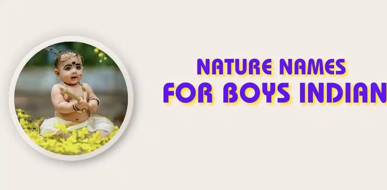 Nature names for Boys Indian