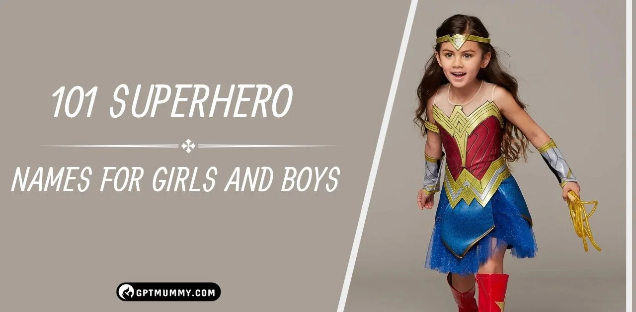 101 Unique ➤ Superhero Names for Girls and Boys